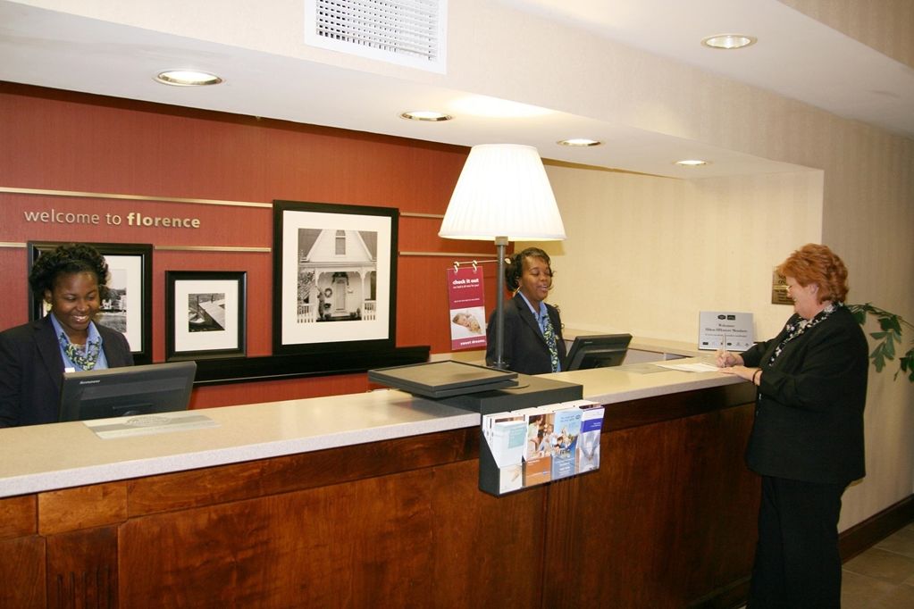 Hampton Inn & Suites Florence Center Interiør billede